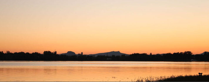 Sonnenuntergang in Radolfzell am Bodensee
